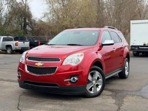 Red 2015 Chevrolet Equinox LT for sale in Davison, MI