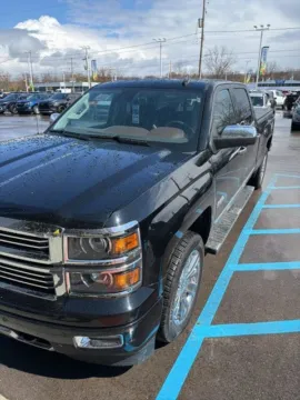 Black 2015 Chevrolet Silverado 1500 High Country for sale in Davison, MI