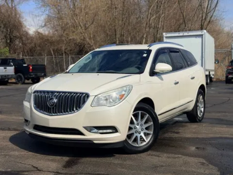 White 2015 Buick Enclave Leather Group for sale in Davison, MI