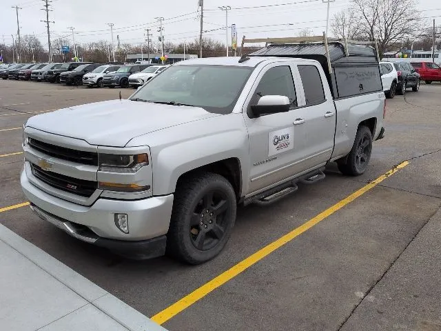 Silver 2018 Chevrolet Silverado 1500 LT for sale in Davison, MI