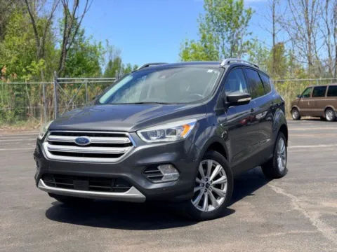 Gray 2018 Ford Escape Titanium for sale in Davison, MI