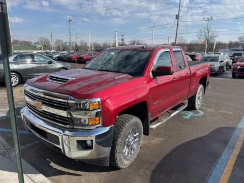 Red 2018 Chevrolet Silverado 2500HD LT for sale in Davison, MI