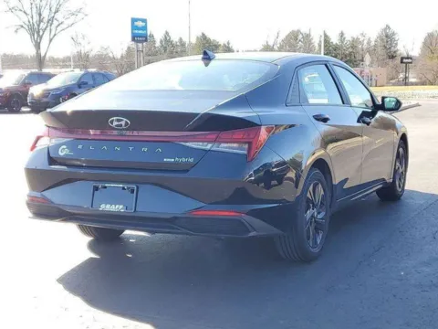 Another view of 2022 Hyundai Elantra Hybrid Blue for sale in Davison, MI at Hank Graff Chevrolet Davison