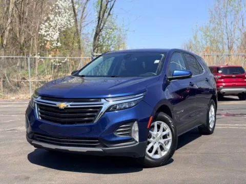 Blue 2022 Chevrolet Equinox LT for sale in Davison, MI