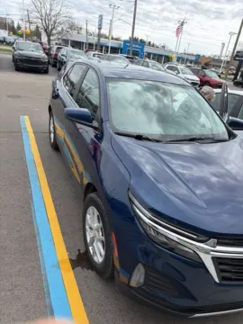 Blue 2022 Chevrolet Equinox LT for sale in Davison, MI