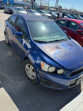 Blue 2013 Chevrolet Sonic LT for sale in Davison, MI