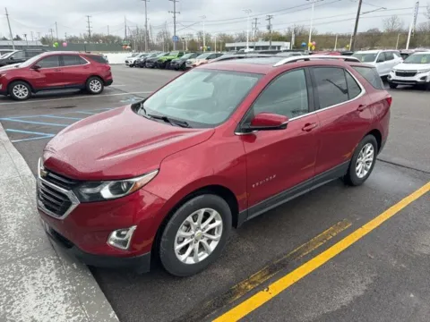 Red 2018 Chevrolet Equinox LT for sale in Davison, MI