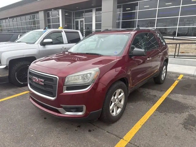 Red 2016 GMC Acadia SLE-2 for sale in Davison, MI