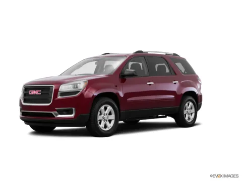 Red 2016 GMC Acadia SLE-2 for sale in Davison, MI