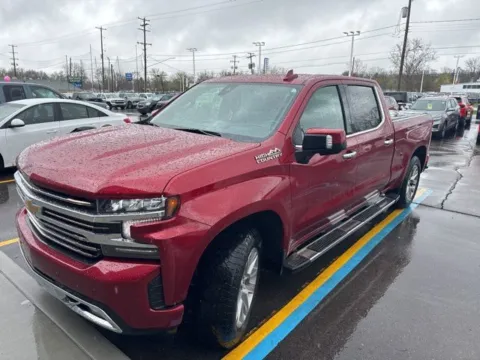 Red 2021 Chevrolet Silverado 1500 High Country for sale in Davison, MI