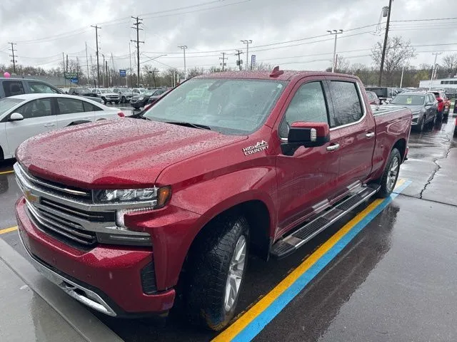 Red 2021 Chevrolet Silverado 1500 High Country for sale in Davison, MI