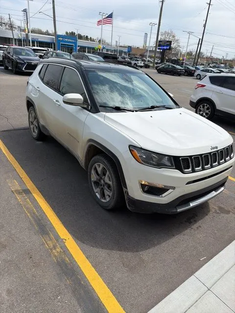White 2020 Jeep Compass Limited for sale in Davison, MI