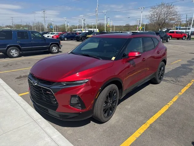 Red 2022 Chevrolet Blazer RS for sale in Davison, MI