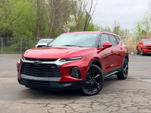 Red 2022 Chevrolet Blazer RS for sale in Davison, MI