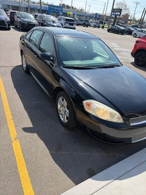 Black 2012 Chevrolet Impala LT for sale in Davison, MI