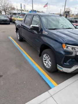 Blue 2023 Chevrolet Silverado 1500 LT for sale in Davison, MI