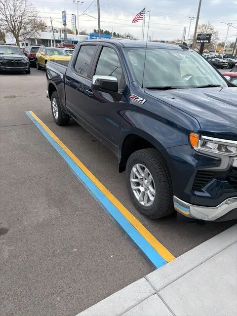 Blue 2023 Chevrolet Silverado 1500 LT for sale in Davison, MI