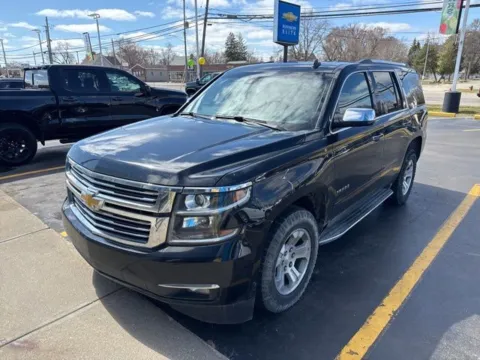 Black 2015 Chevrolet Tahoe LTZ for sale in Davison, MI