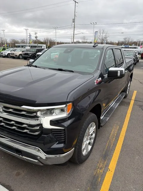 Gray 2022 Chevrolet Silverado 1500 LTZ for sale in Davison, MI