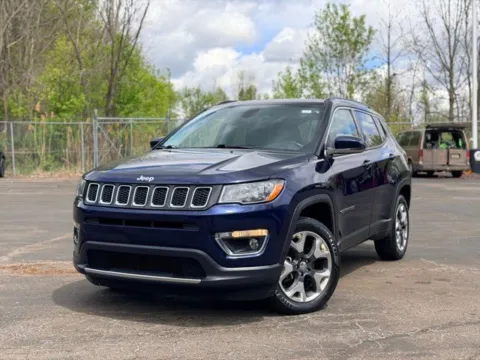Blue 2017 Jeep New Compass Limited for sale in Davison, MI