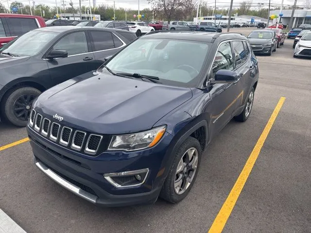 Blue 2017 Jeep New Compass Limited for sale in Davison, MI