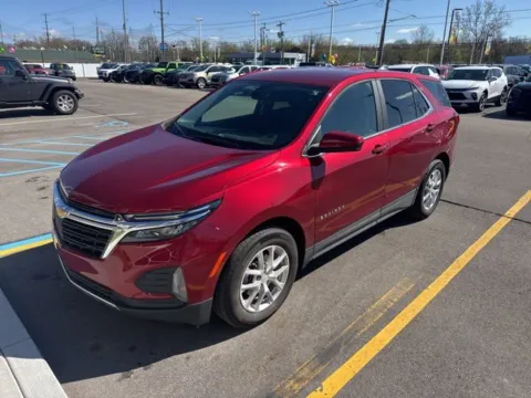 Red 2024 Chevrolet Equinox LT for sale in Davison, MI