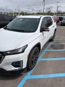White 2023 Chevrolet Traverse Premier for sale in Davison, MI
