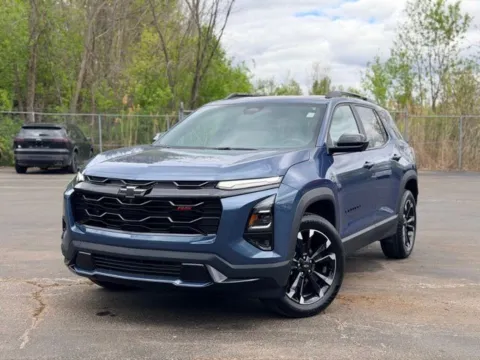 Blue 2025 Chevrolet Equinox RS for sale in Davison, MI