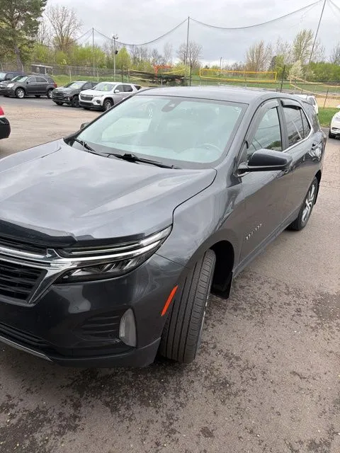 Gray 2022 Chevrolet Equinox LT for sale in Davison, MI