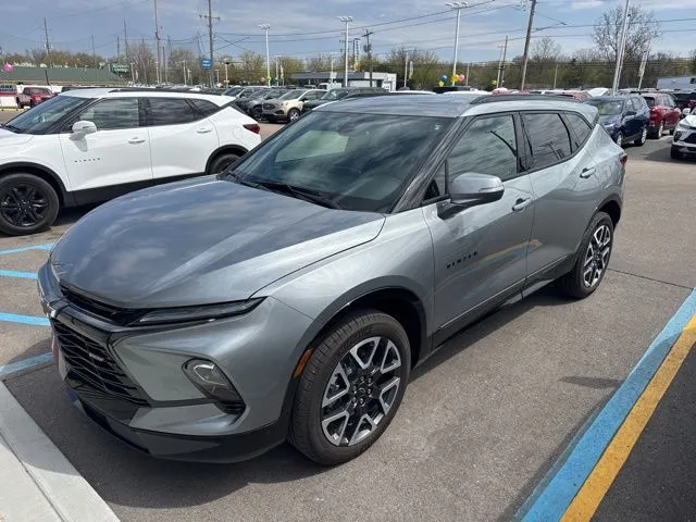Gray 2024 Chevrolet Blazer RS for sale in Davison, MI