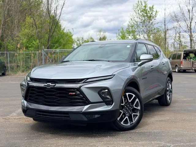 Gray 2024 Chevrolet Blazer RS for sale in Davison, MI