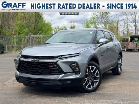 Gray 2024 Chevrolet Blazer RS for sale in Davison, MI