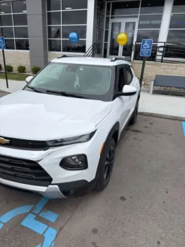 White 2021 Chevrolet TrailBlazer LT for sale in Davison, MI