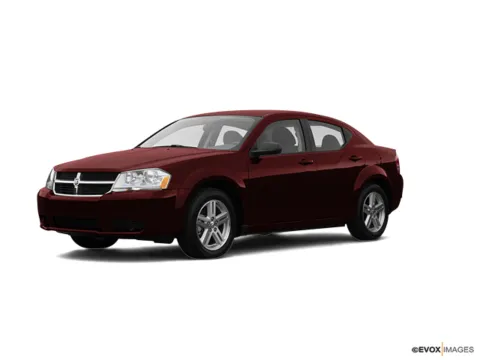Red 2008 Dodge Avenger SXT for sale in Davison, MI