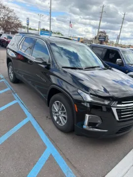 Black 2023 Chevrolet Traverse LT for sale in Davison, MI