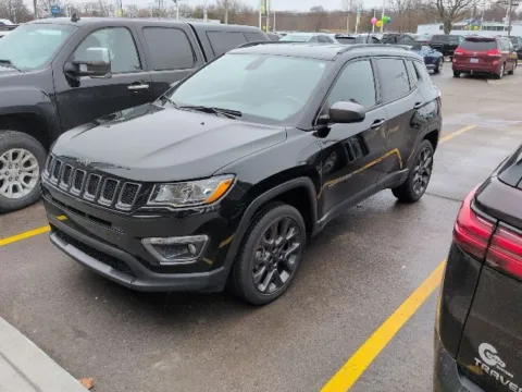 Black 2021 Jeep Compass 80th Special Edition for sale in Davison, MI
