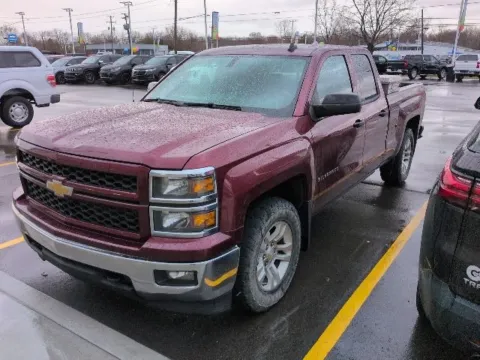 Red 2014 Chevrolet Silverado 1500 LT for sale in Davison, MI
