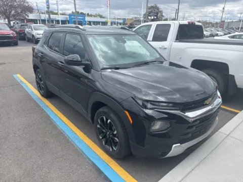 Black 2023 Chevrolet TrailBlazer LT for sale in Davison, MI