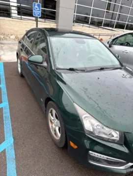Green 2015 Chevrolet Cruze 1LT for sale in Davison, MI