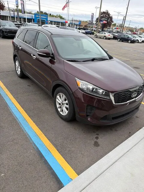 Red 2019 Kia Sorento LX for sale in Davison, MI