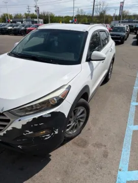 White 2017 Hyundai Tucson SE for sale in Davison, MI