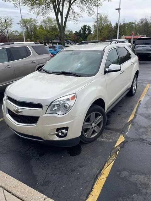 Silver 2014 Chevrolet Equinox LTZ for sale in Davison, MI