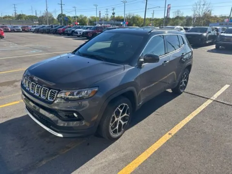 Gray 2024 Jeep Compass Limited for sale in Davison, MI