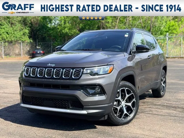 Gray 2024 Jeep Compass Limited for sale in Davison, MI