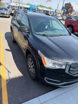 Black 2017 GMC Acadia SLE-2 for sale in Davison, MI