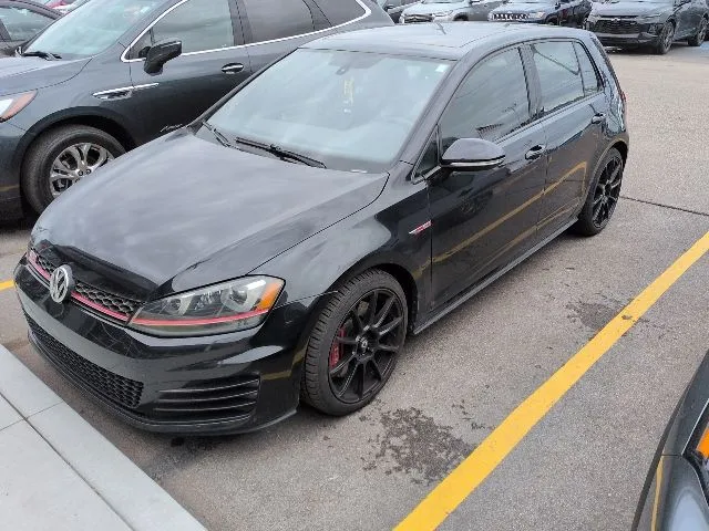 Black 2016 Volkswagen Golf GTI Autobahn for sale in Davison, MI