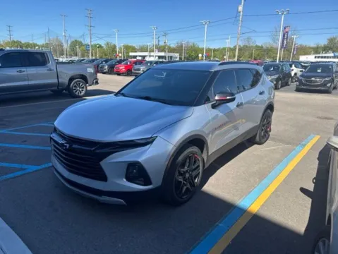 Silver 2021 Chevrolet Blazer LT for sale in Davison, MI