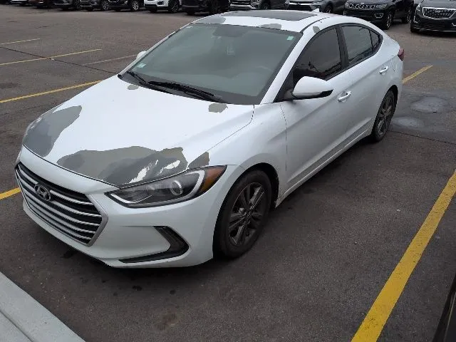 White 2018 Hyundai Elantra Value Edition for sale in Davison, MI