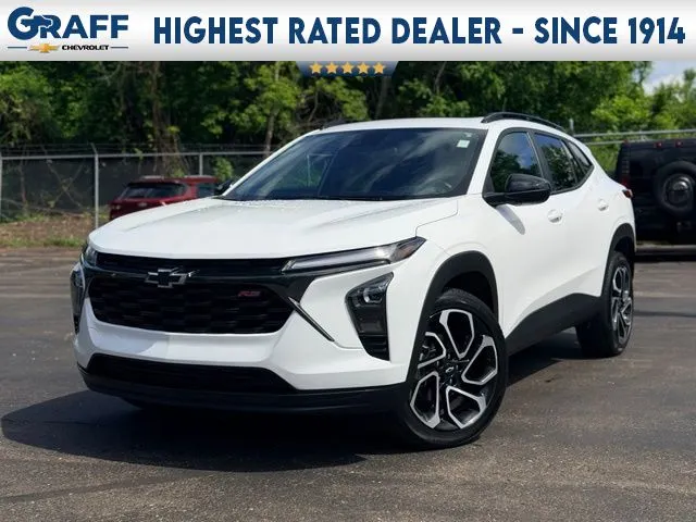 White 2024 Chevrolet Trax 2RS for sale in Davison, MI