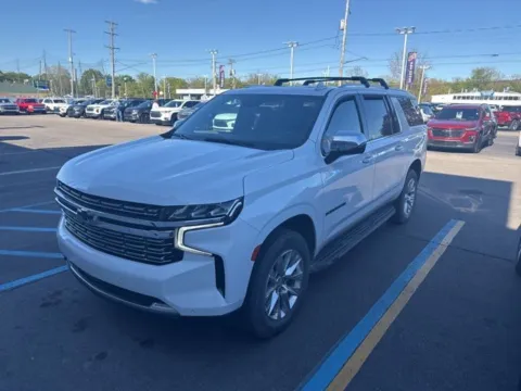 White 2023 Chevrolet Suburban Premier for sale in Davison, MI
